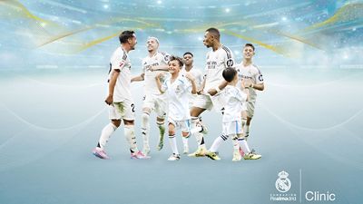The Real Madrid Foundation launches its new campus and clinics website featuring updated design