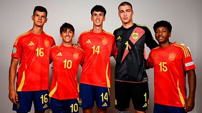 Cinco madridistas, campeones del Europeo sub-19 con España