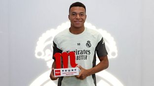 Mbappé, Jugador Cinco Estrellas Mahou de agosto