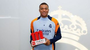 Mbappé, Jugador Cinco Estrellas Mahou de septiembre