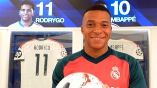 Mbappé: "Estoy feliz por la victoria y por los tres goles"