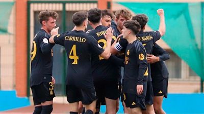 El Castilla gana con un gol de Álvaro