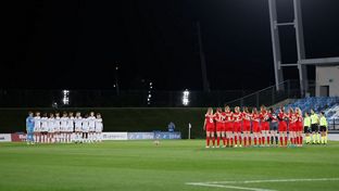 Minuto de silencio en el Alfredo Di Stéfano