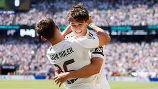 Así fue el 1-0: Gonzalo aprovechó el pase medido de Güler
