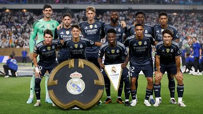 Onces iniciales del Real Madrid y la Juventus