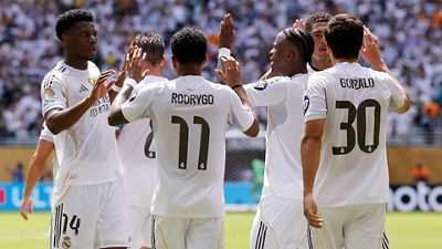 Así marcó Gonzalo el primer gol del Real Madrid en el Mundial de Clubes
