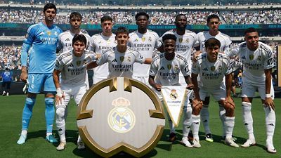 Onces iniciales del Real Madrid y el PSG
