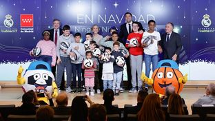 La Fundación Real Madrid presenta la campaña ‘En Navidad, ningún niño sin regalo’