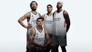 This is the new Real Madrid basketball jersey for the 2026-27 season
