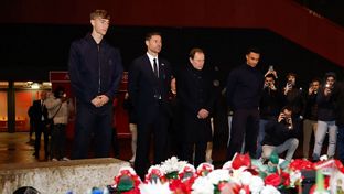 Real Madrid lay wreath in memory of Diogo Jota