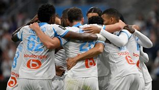 4-0: El Olympique de Marsella goleó antes de visitar el Bernabéu