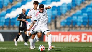 Partido de entrenamiento del Real Madrid frente al Leganés
