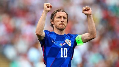 1-2: Modrić marca en la victoria de Croacia contra Portugal