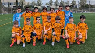 El Prebenjamín A, campeón del Grupo 5 de la Preferente Prebenjamín