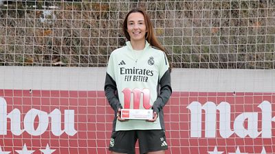 Weir, Jugadora Cinco Estrellas Mahou de noviembre