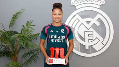 Schröder, Jugadora Cinco Estrellas Mahou de septiembre