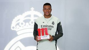 Mbappé, Jugador Cinco Estrellas Mahou de septiembre