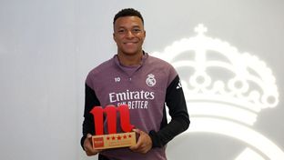 Mbappé, Jugador Mahou Cinco Estrellas de la temporada