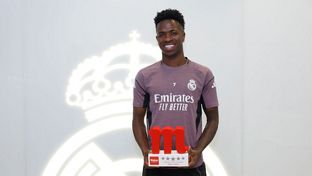 Vini Jr., Jugador Cinco Estrellas Mahou de marzo