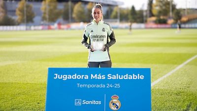 Athenea, elegida la Jugadora Más Saludable de la temporada 2024/25