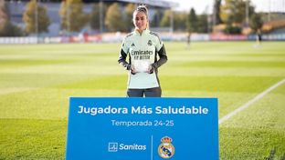 Athenea, elegida la Jugadora Más Saludable de la temporada 2024/25