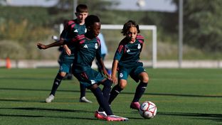 Los benjamines ya entrenan en la Ciudad Real Madrid