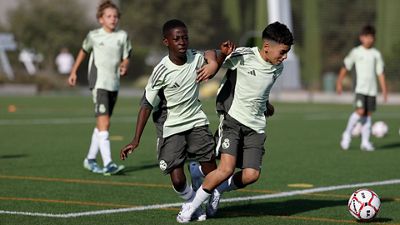 Primer día de entrenamientos para los benjamines