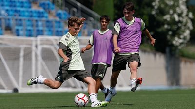Primer entrenamiento de los cadetes