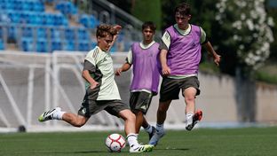 Primer entrenamiento de los cadetes