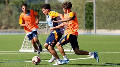 Primer entrenamiento del Juvenil B y el Juvenil C