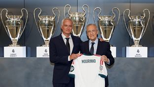 Acto de presentación de Mourinho