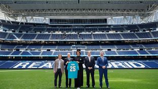 تقديم مباراة الدوري الوطني لكرة القدم الأمريكية التي ستقام في سانتياغو برنابيو