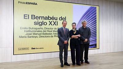 'El Bernabéu del siglo XXI: José Manuel Ballester’, exposición de PHotoESPAÑA en el Tour