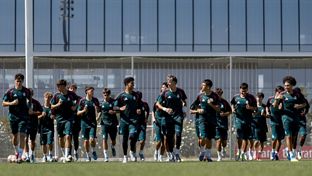 Primer entrenamiento del Real Madrid C