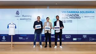 La VIII Carrera Solidaria de la Fundación Real Madrid by Azulmarino pasará por dentro del Bernabéu