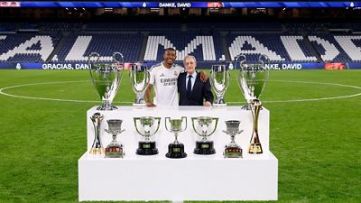 El presidente, con David Alaba