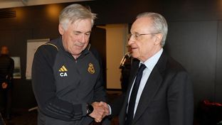 The president is with the team in Leipzig