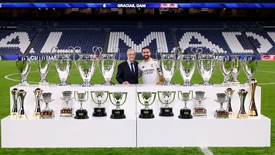 El presidente, con Dani Carvajal