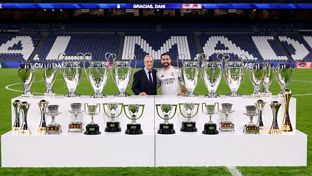 El presidente, con Dani Carvajal
