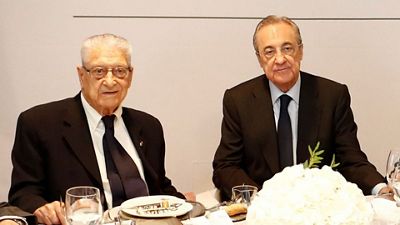 Sergio Nieto, socio número 1 del Real Madrid, cumple 100 años