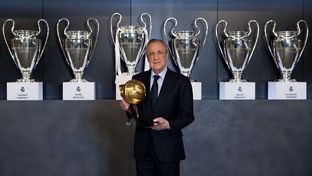 Florentino Pérez, Prix Globe Soccer de meilleur président de tous les temps