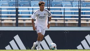 Once inicial del Castilla frente al Pontevedra