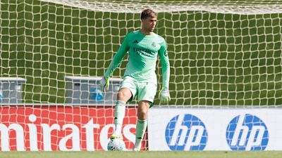 Once inicial del Castilla contra el Celta B