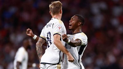 Once inicial del Real Madrid ante el Betis