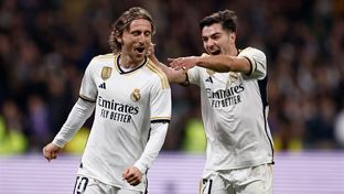 Once inicial del Real Madrid ante el Alavés