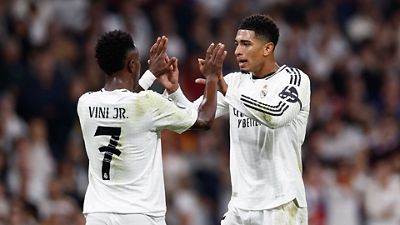 Real Madrid starting line-up to face Atalanta