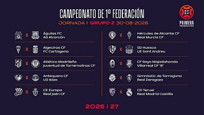 Así queda el calendario del Castilla para la Liga 2026/27