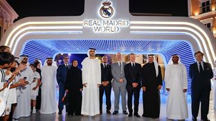 الافتتاح الرسمي ل "عالم ريال مدريد" في دبي، أول منتزه ترفيهي لنادي كرة القدم في العالم
