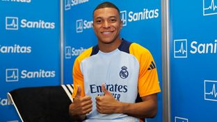 Reconocimiento médico de Mbappé