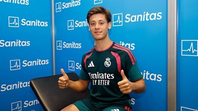 Arda Güler nimmt das Training auf